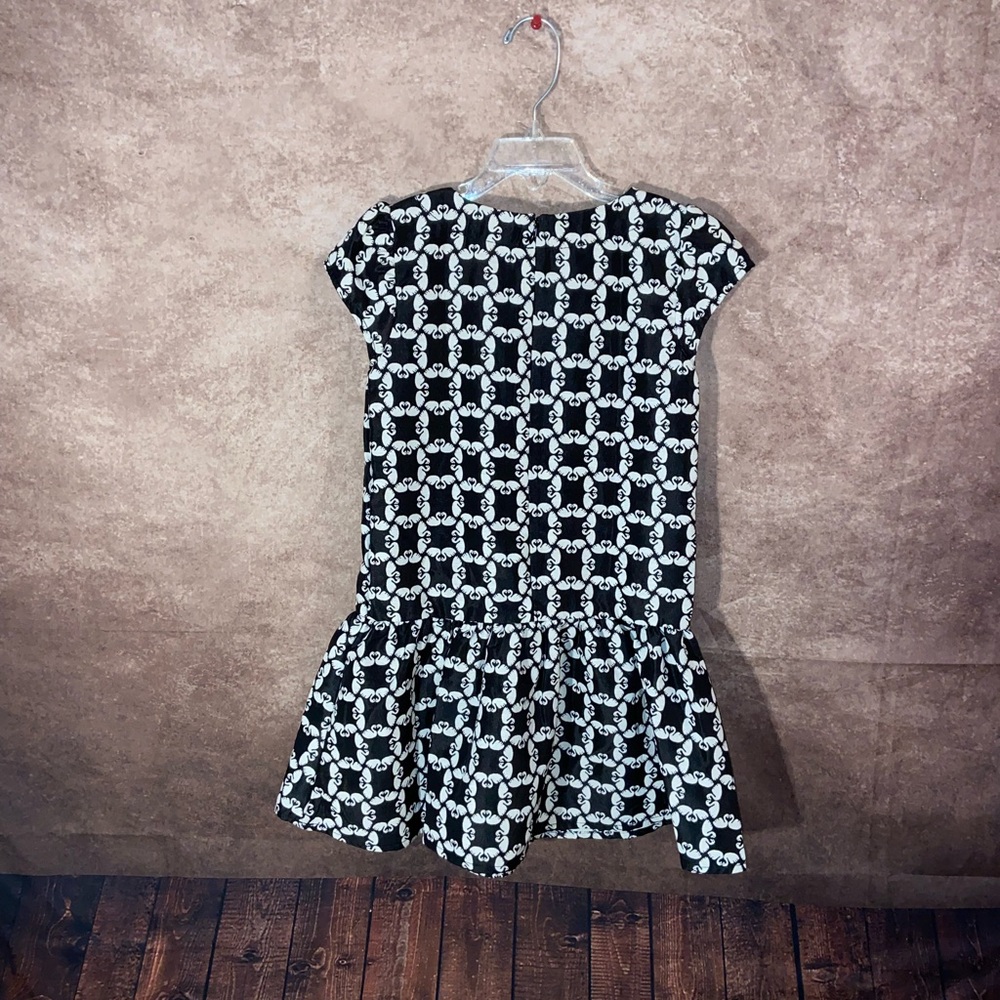 Gymboree Swan Print Dress-girls size 7-EUC - Picture 3 of 4